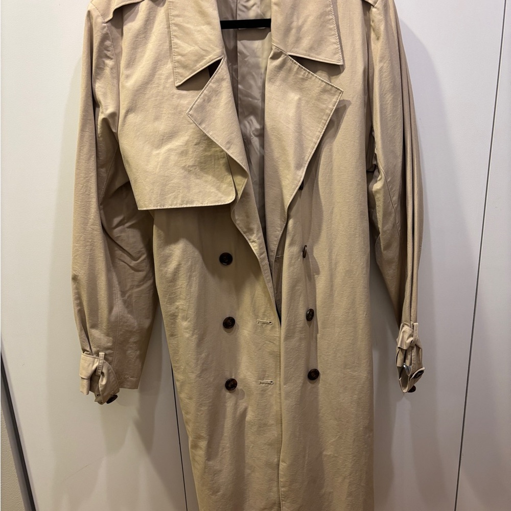 Classic Beige Tan Trench Coat